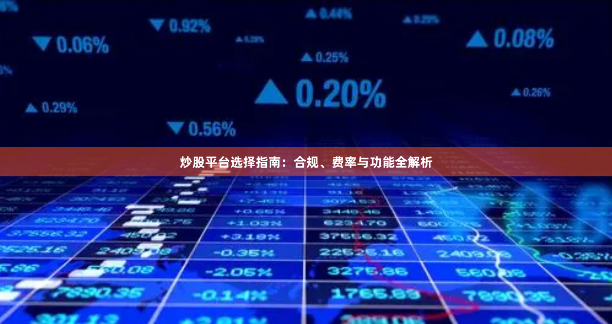 炒股平台选择指南：合规、费率与功能全解析